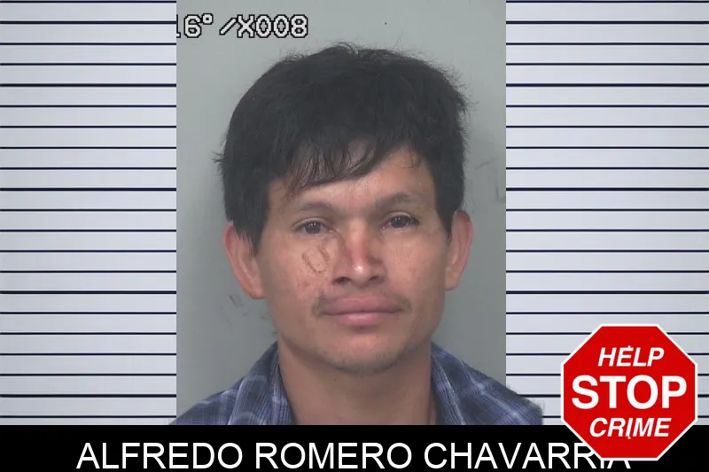 Alfredo Romero Chavarria mugshot