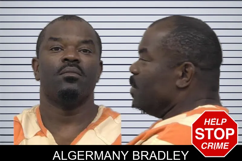 Algermany Bradley mugshot