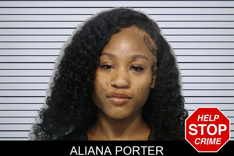 Aliana Porter mugshot – Bibb County , Georgia Aliana Porter mugshot