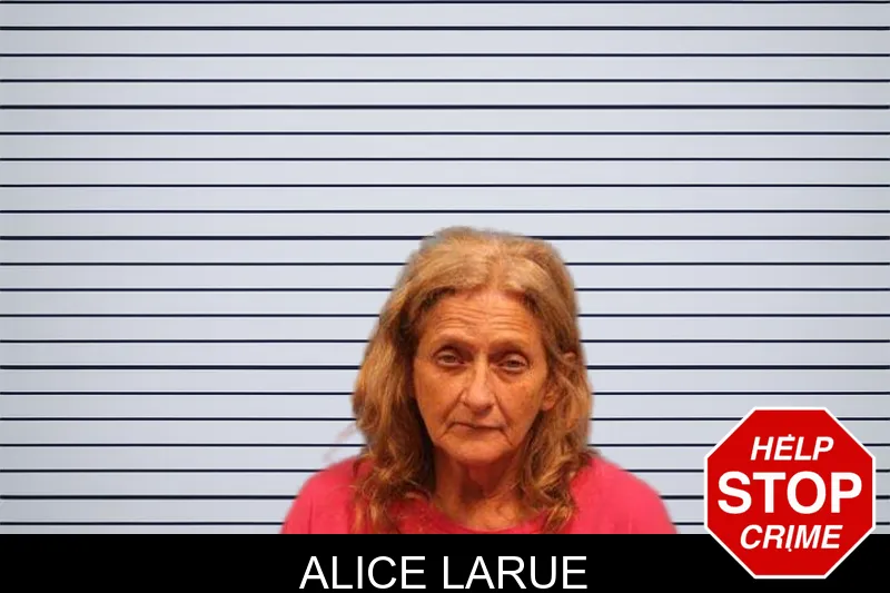 Alice Larue mugshot