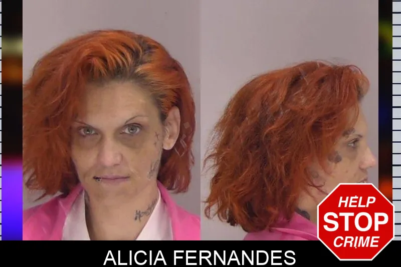 Alicia Fernandes mugshot