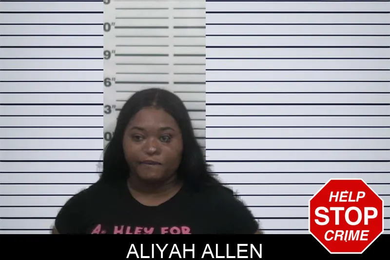 Aliyah Allen mugshot