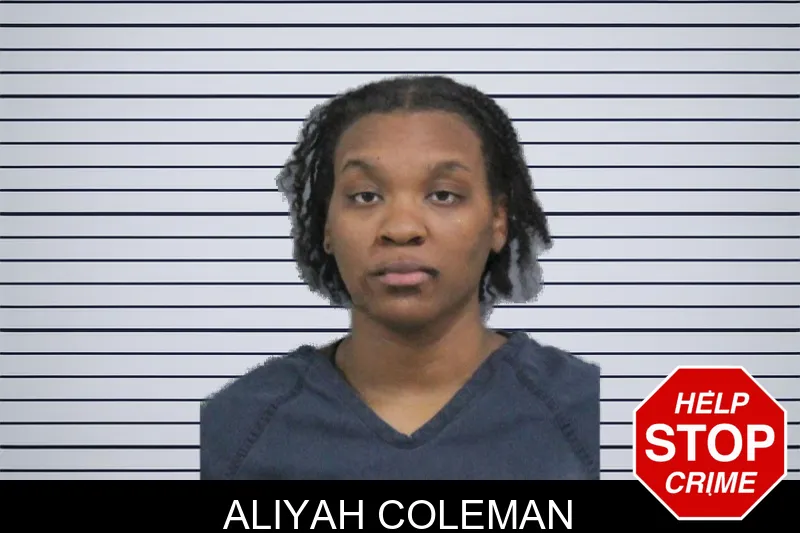 Aliyah Coleman mugshot