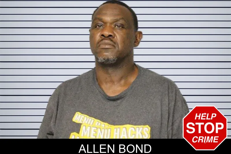 Allen Bond mugshot