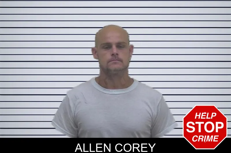 Allen Corey mugshot