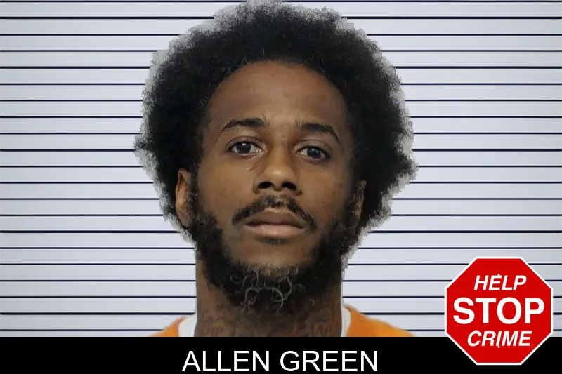 Allen Green mugshot