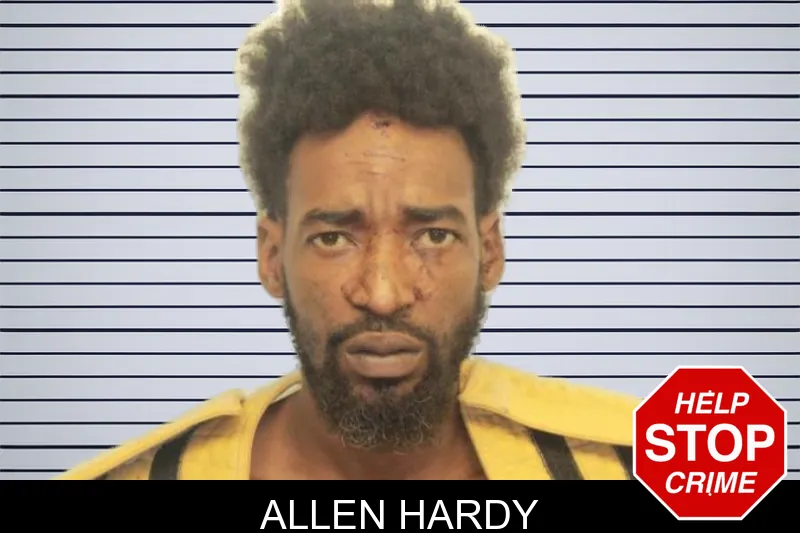 Allen Hardy mugshot