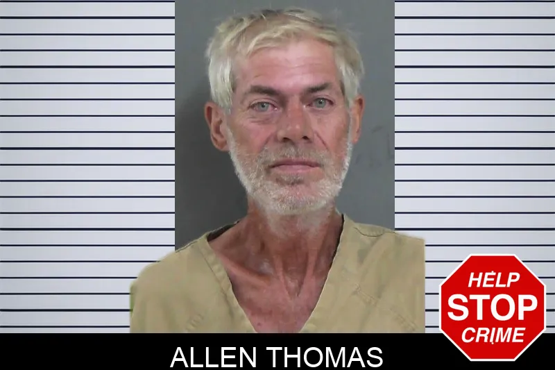 Allen Thomas mugshot