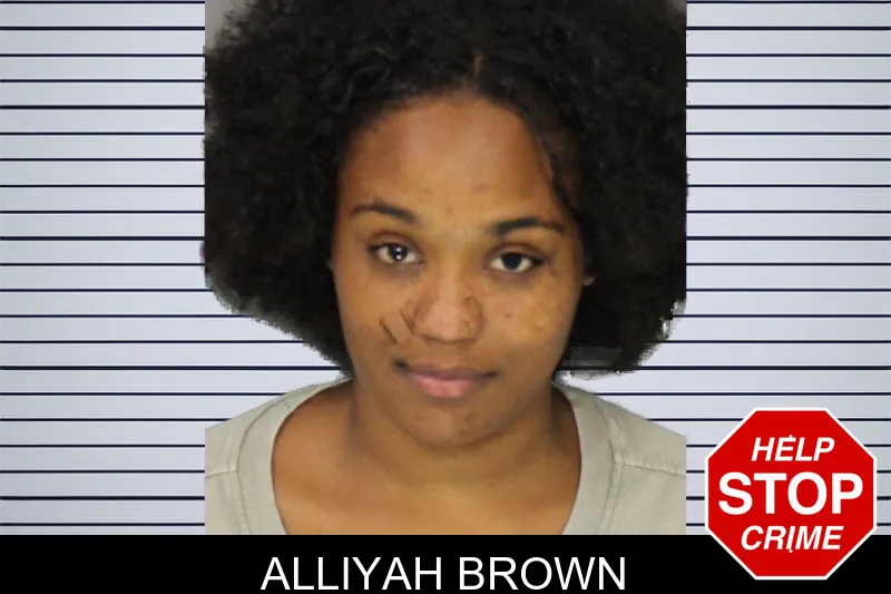 Alliyah Brown mugshot – Cobb County , Georgia Alliyah Brown mugshot