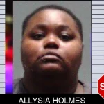 Allysia Holmes mugshot