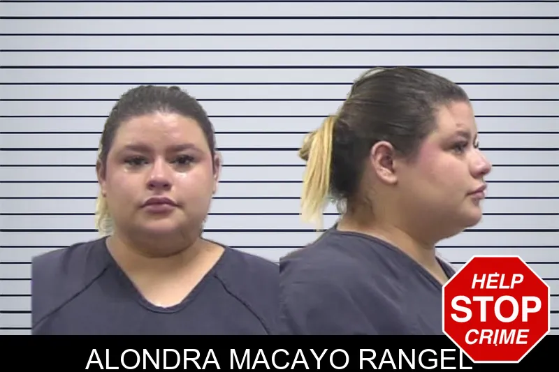 Alondra Macayo Rangel mugshot