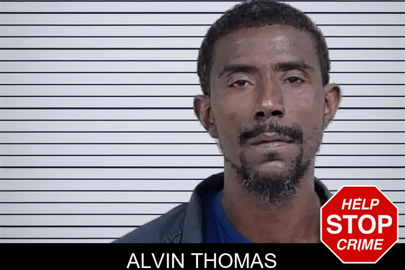 Alvin Thomas mugshot