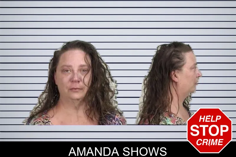 Amanda Shows mugshot