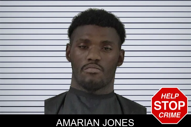 Amarian Jones mugshot