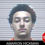 Amarion Hickman mugshot