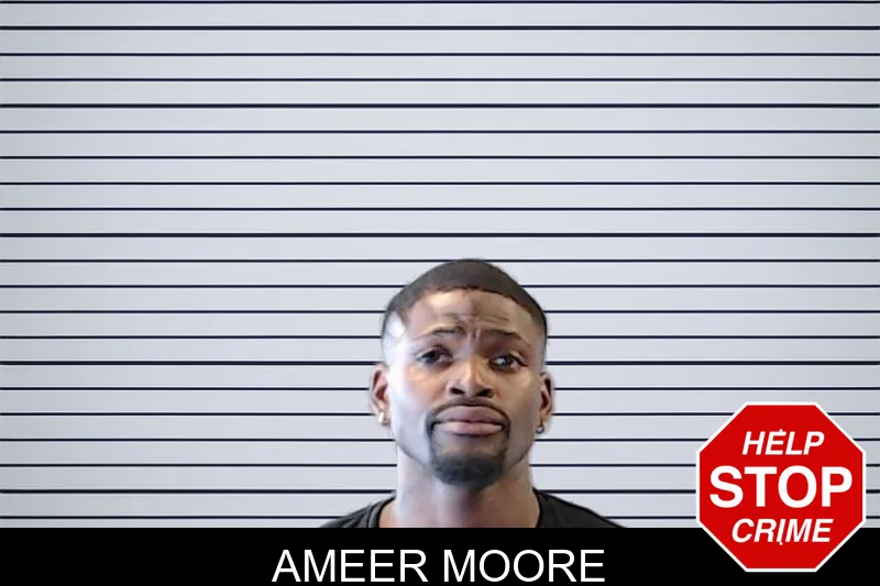 Ameer Moore mugshot