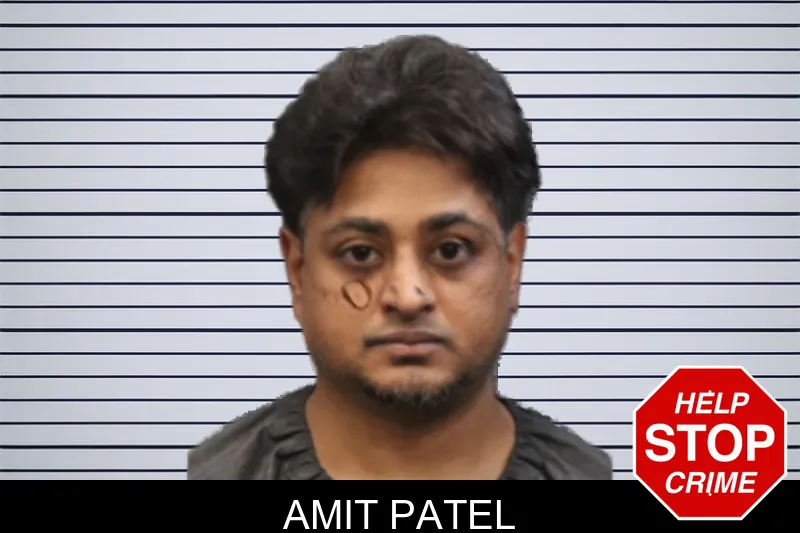 Amit Patel mugshot