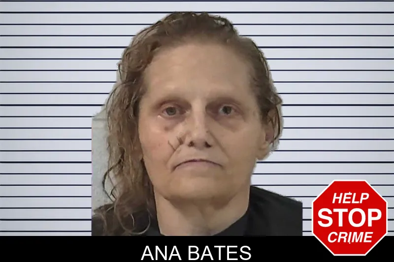 Ana Bates mugshot