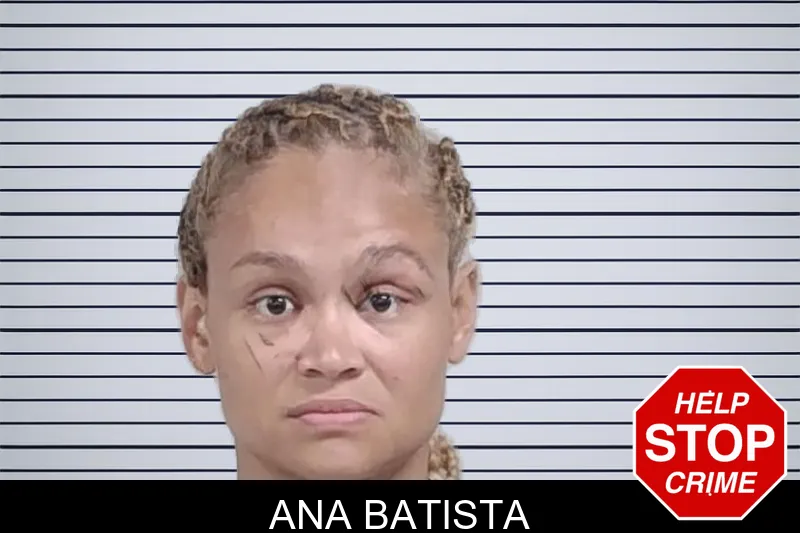 Ana Batista mugshot