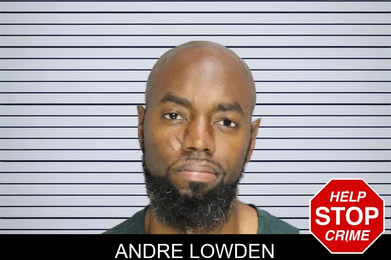 Andre Lowden mugshot