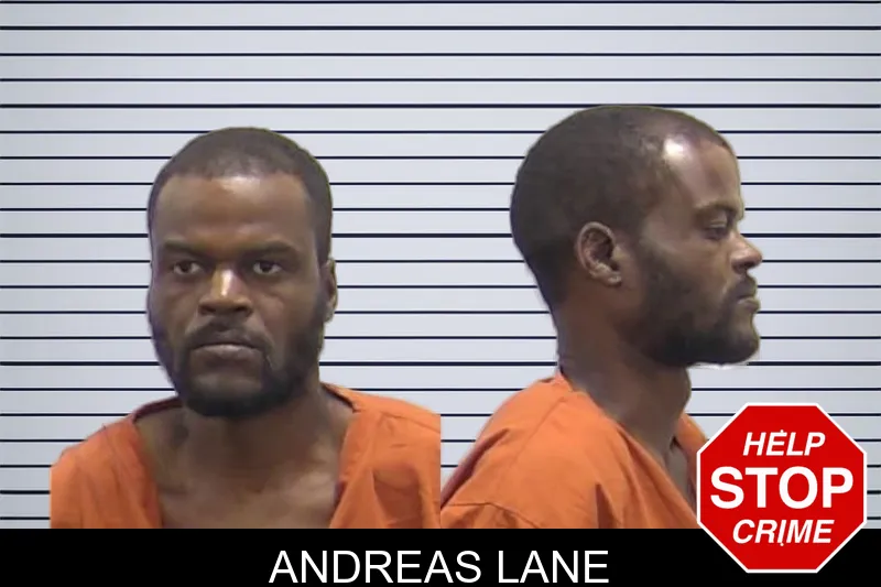 Andreas Lane mugshot