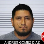 Andres Gomez Diaz mugshot