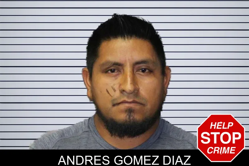 Andres Gomez Diaz mugshot