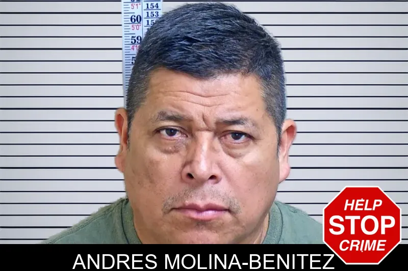 Andres Molina-Benitez mugshot