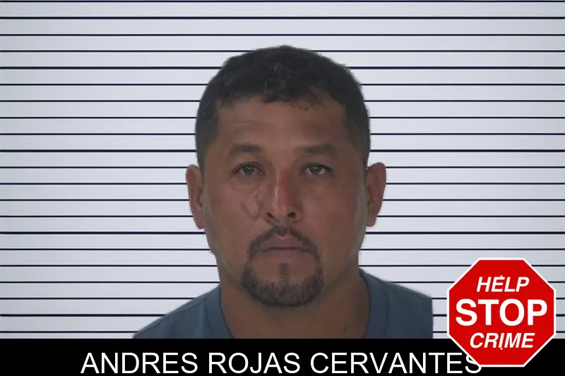 Andres Rojas Cervantes mugshot