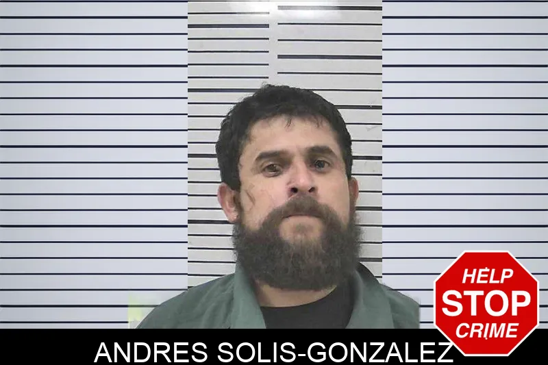 Andres Solis-Gonzalez mugshot
