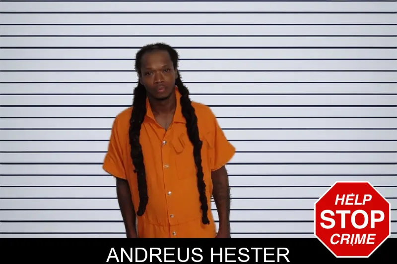 Andreus Hester mugshot