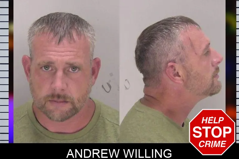 Andrew Willing mugshot