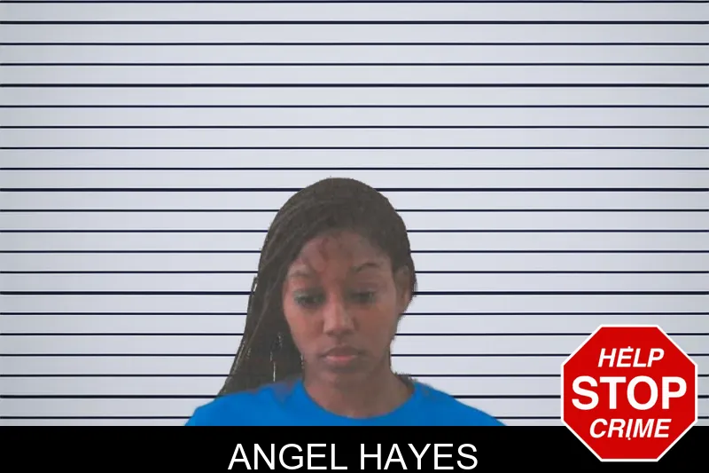 Angel Hayes mugshot