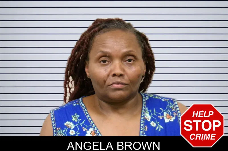 Angela Brown mugshot