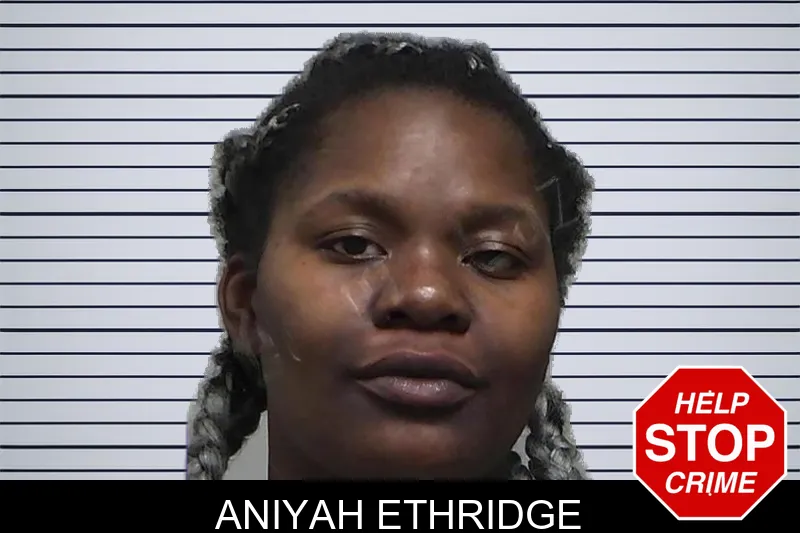 Aniyah Ethridge mugshot