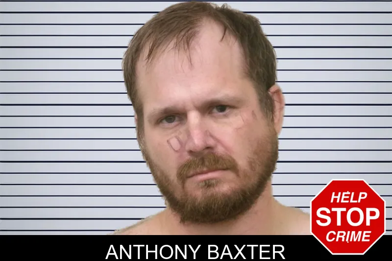 Anthony Baxter mugshot