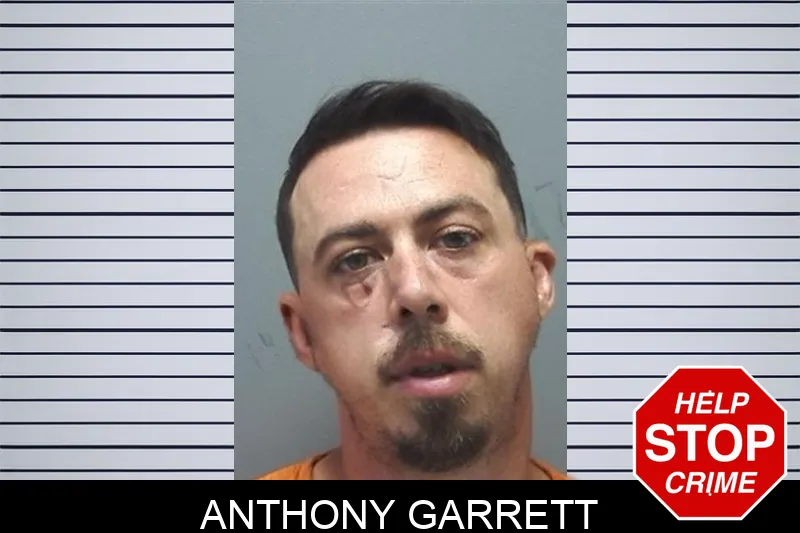 Anthony Garrett mugshot