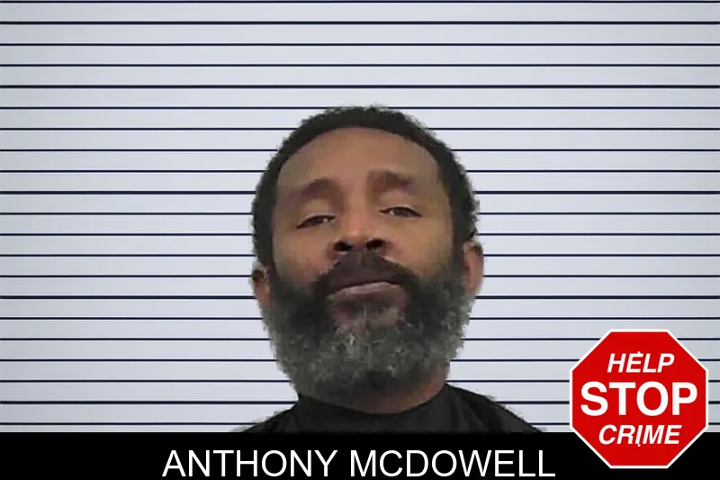 Anthony McDowell mugshot