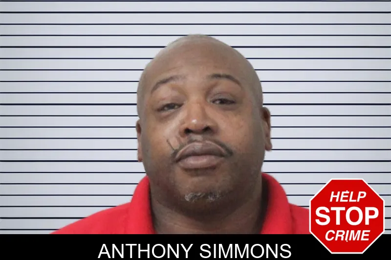 Anthony Simmons mugshot