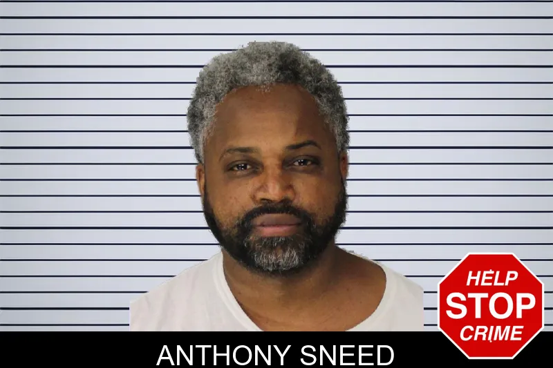 Anthony Sneed mugshot