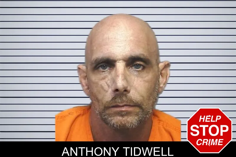 Anthony Tidwell mugshot