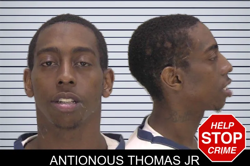 Antionous Thomas Jr mugshot