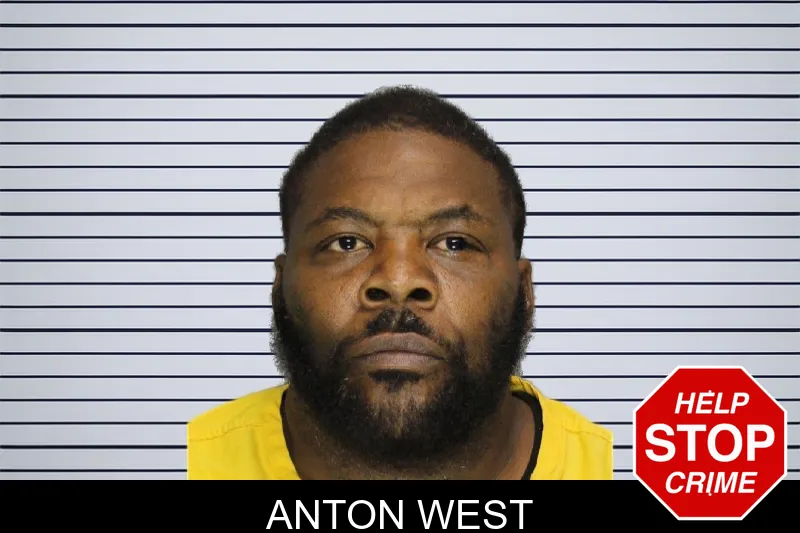 Anton West mugshot