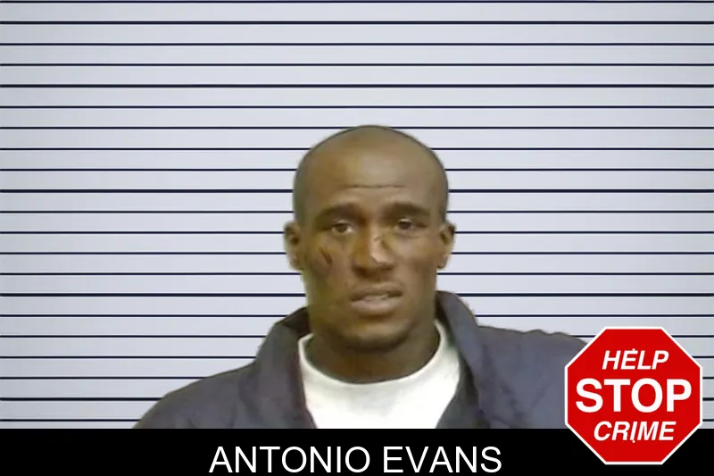 Antonio Evans mugshot