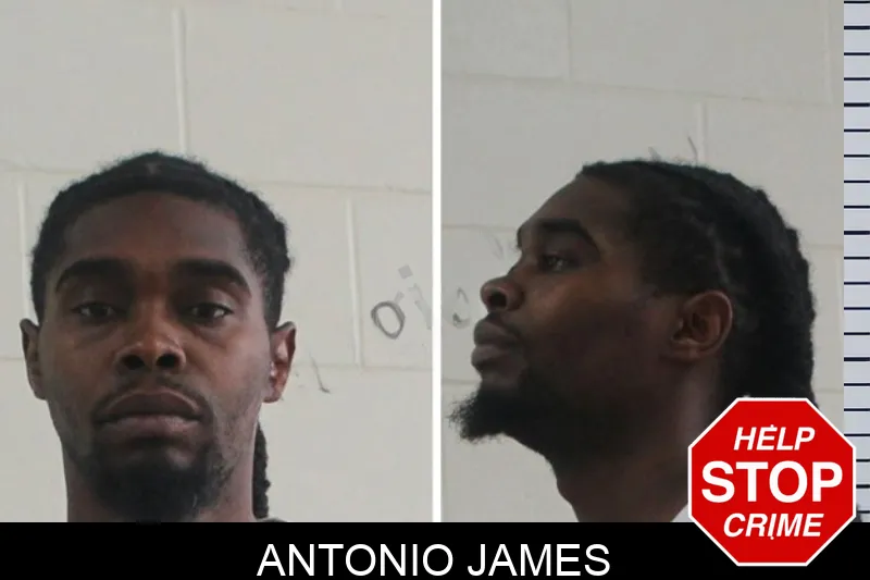 Antonio James mugshot