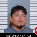 Antonio Neftali mugshot