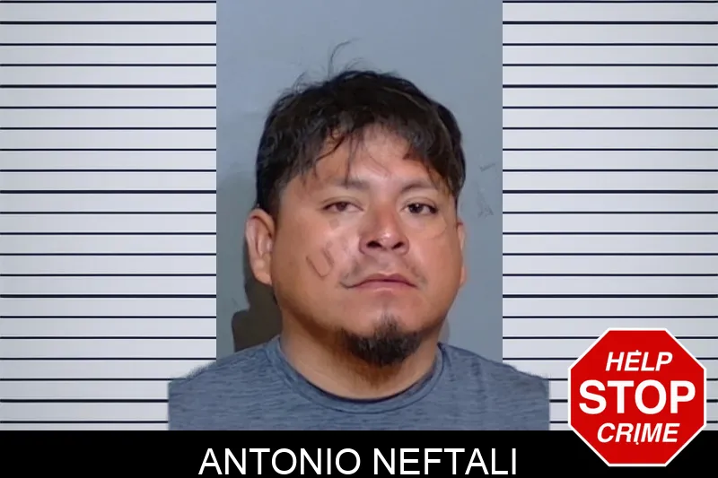 Antonio Neftali mugshot