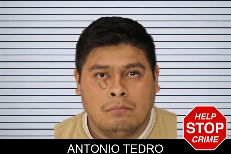 Antonio Tedro mugshot