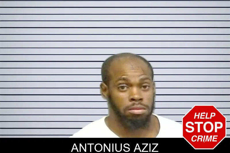Antonius Aziz mugshot