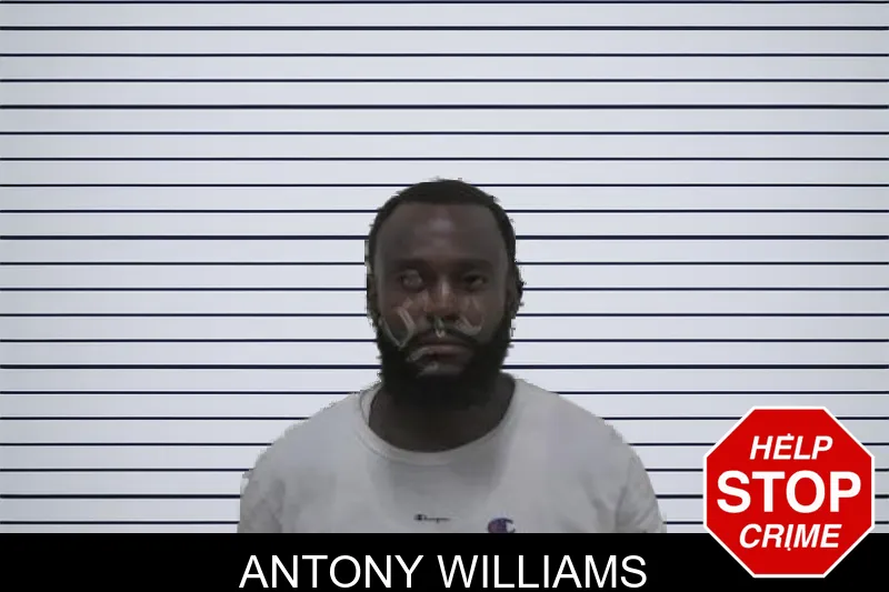 Antony Williams mugshot